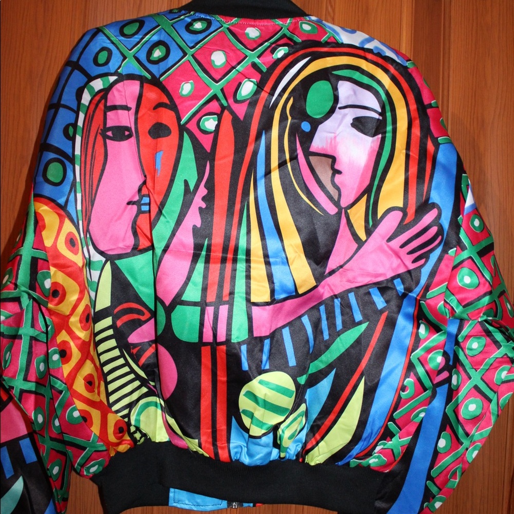 Colorful Face Jacket - Picture 2 of 4